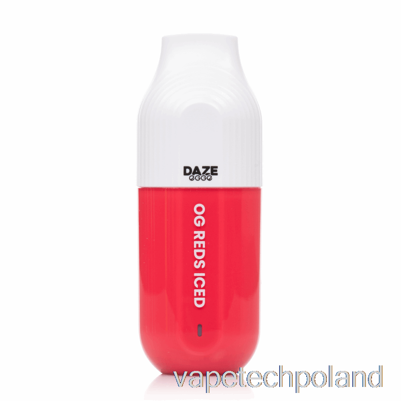 Vape Pen 7 Daze Egge 3000 Jednorazowe I Czerwone Mrożone